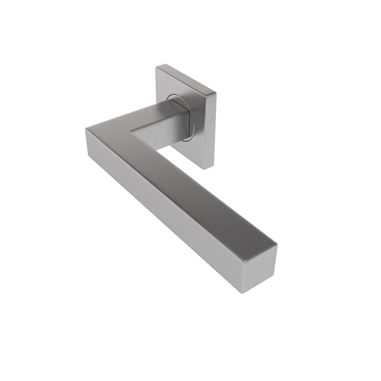 Sluitwerkpakketten met Deurkruk Squared 20 Regular RVS
